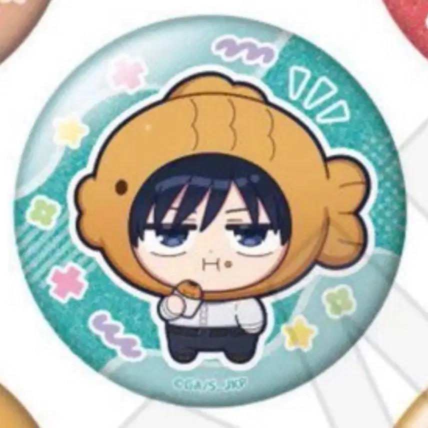 [BUNJANG] Jujutsu Kaisen Gigo Collaboration Megumi Badge Set (2pcs) + Special Bonus / 주술회전 gigo 콜라보 메구미 뱃지 2개 + 특전 판매합니다.