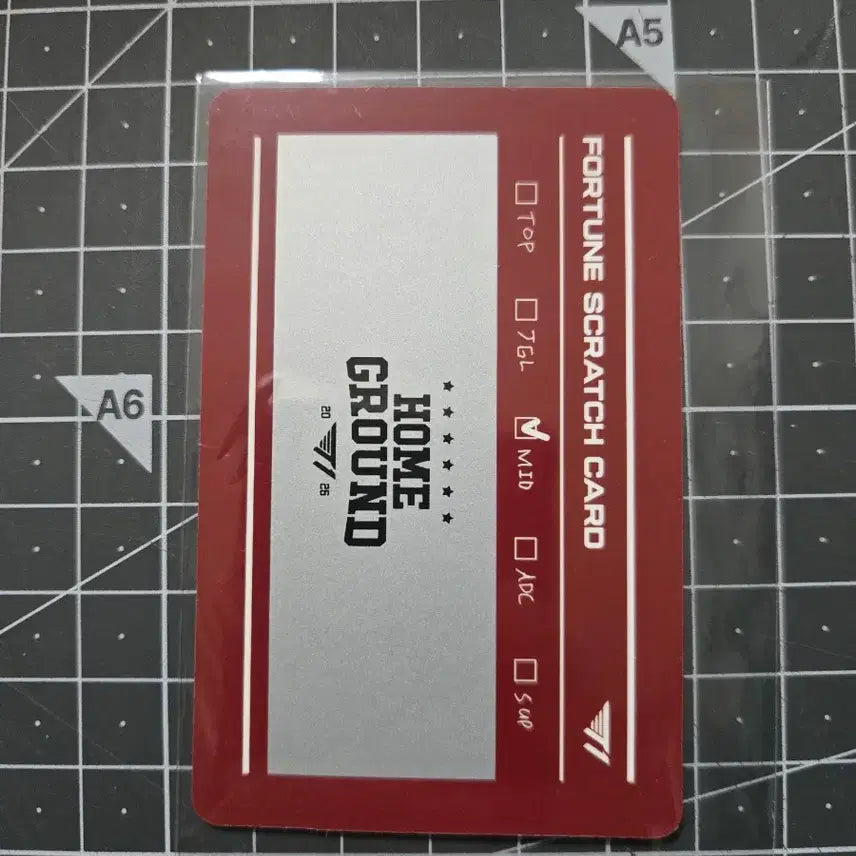 [BUNJANG] T1 Faker Homeground Membership Photocard / T1 페이커 faker 홈그라운드 homeground 멤버십 포토카드