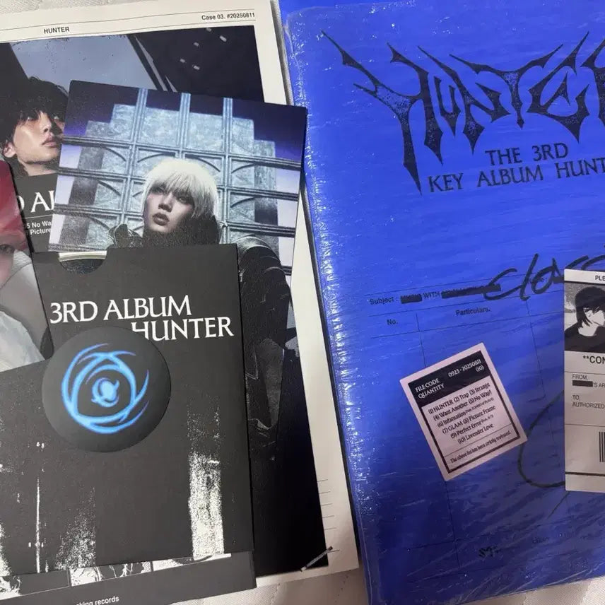 [BUNJANG] SHINee Key 3rd Album Killer Photocard Poster Set / 키 3집 앨범 헌터