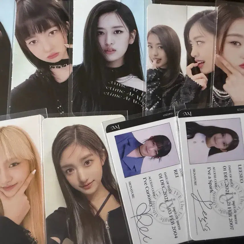 [BUNJANG] IVE Eleven Album POB Photocard / 일괄) 아이브 일레븐 특전 앨포 양도