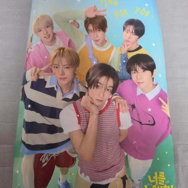 [BUNJANG] NCT WISH MEG MGC Coffee Group Poster / 엔시티위시 메가mgc커피 단체 포스터
