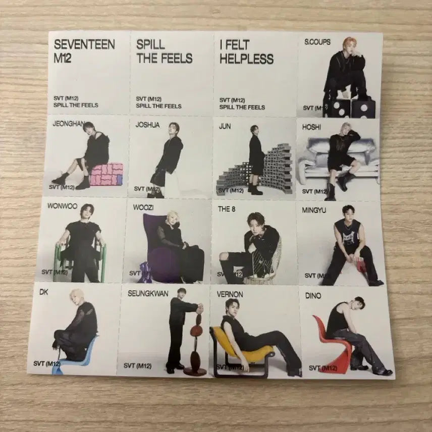 [BUNJANG] Spill the Feels Postcard Set / Spill the feels 엽서 세트