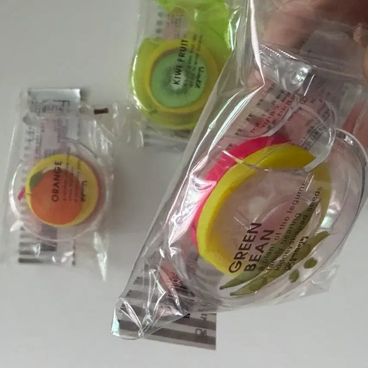 [BUNJANG] Vintage Fruit and Vegetable Tape Dispenser (Set of 4) / [고전문구] 과일채소 테이프 디스펜서 4종