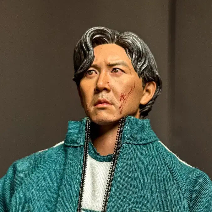 [BUNJANG] Squid Game Seong Gi-hun 12-inch Custom Figure / 12인치 피규어 오징어게임 성기훈