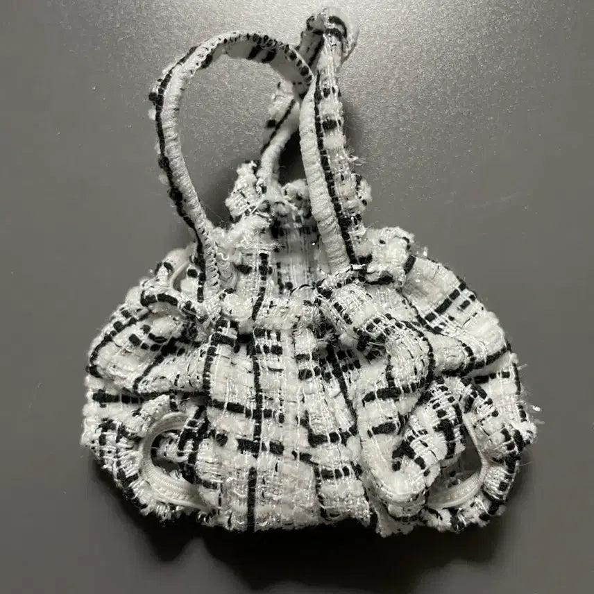 [BUNJANG] 15cm Doll Clothes Tweed Overalls / 15cm인형옷 트위드 멜빵