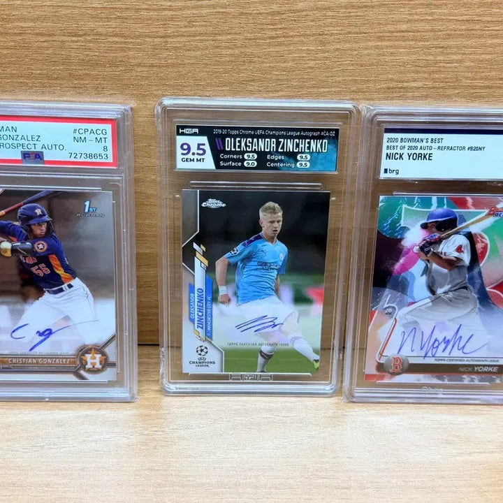 [BUNJANG] Assorted Sports Cards / 잡다 스포츠카드 3개 팝니다