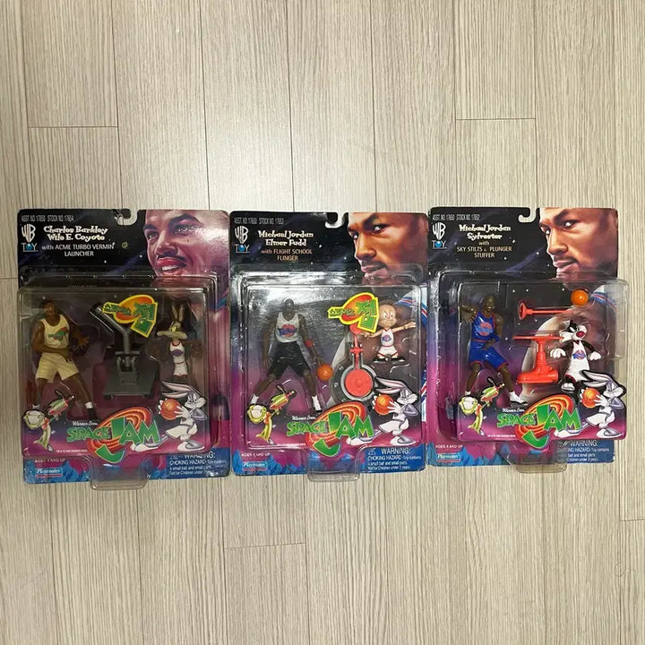 [BUNJANG] Space Jam 1996 Playmates Michael Jordan Figure Vintage / 스페이스잼 조던 1996 피규어 고전 빈티지