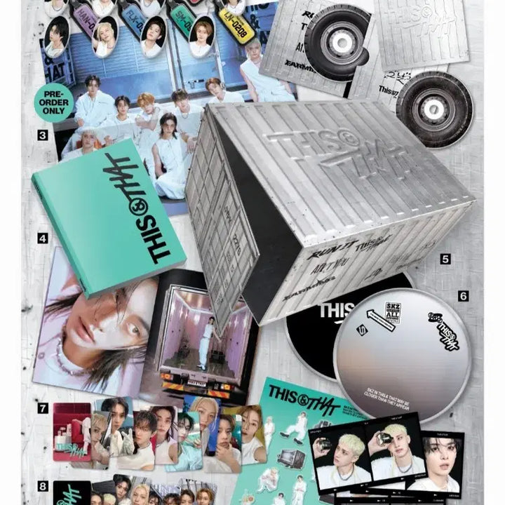 [BUNJANG] Stray Kids SKZ THIS MAN Truck Version Changbin Keyring Seungmin Photocard, Seungmin 2-Cut Photo / 스트레이키즈 스키즈 디스앤댓 한정반 트럭버전 풀구성 창빈 키링 투리라차 유닛 포카 승민 포카 승민2컷 포토 양도