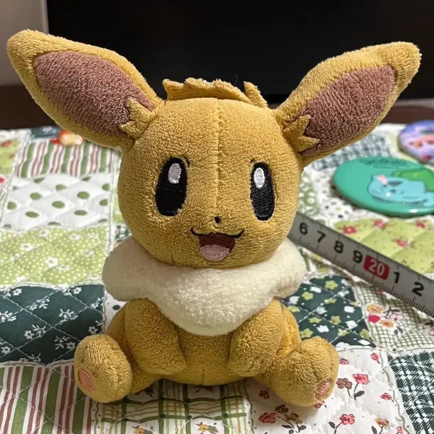 [BUNJANG] Eevee Plush 12cm / 포켓몬 이브이 인형 키링 12cm