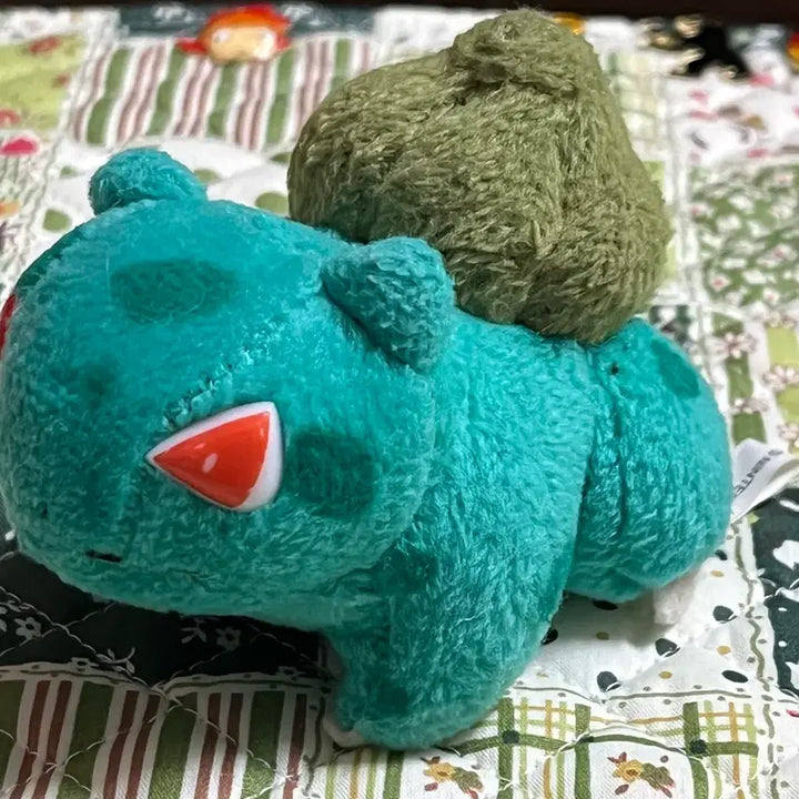 [BUNJANG] Vintage Bulbasaur Plush Keychain 7cm / 포켓몬 고전 이상해씨 인형 7cm