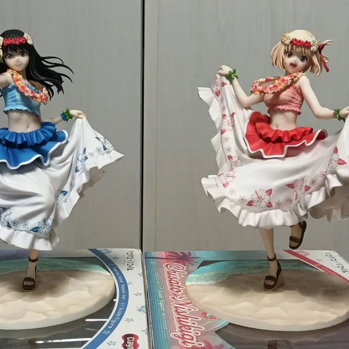 [BUNJANG] Claynel Lycoris Recoil Chisato Takina Hawaii Figure Bundle / 크레넬 리코리스 리코일 타키나 치사토 하와이 피규어 claynel