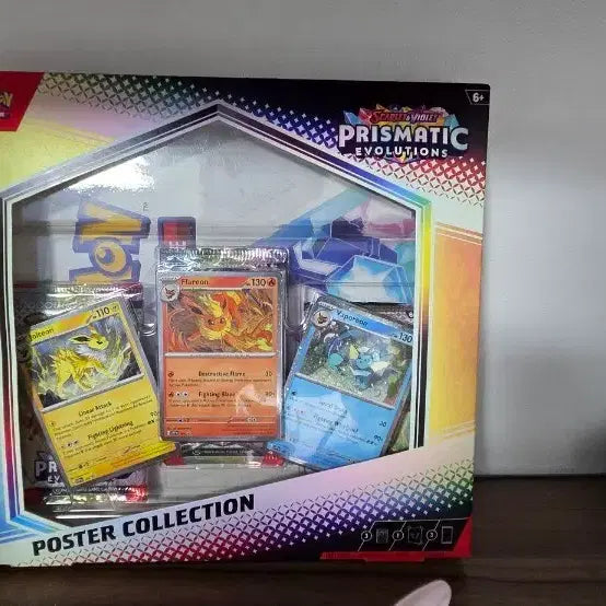 [BUNJANG] Pokemon North American Prismatic Evolutions Poster Collection / 포켓몬 북미 프리즈매틱 에볼루션 미국에서 직접구매