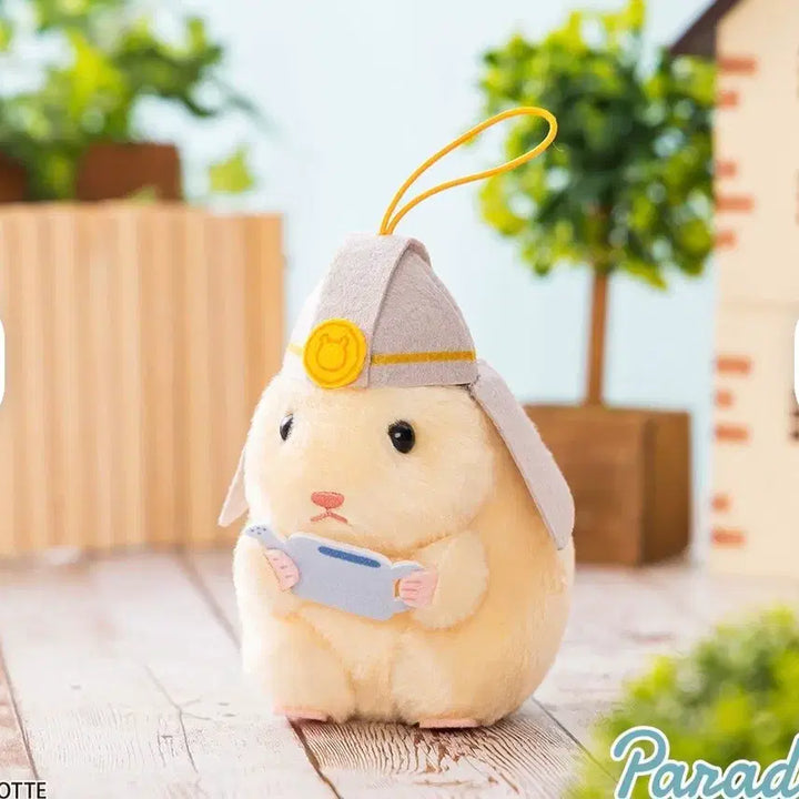 [BUNJANG] Parade Sukeroku Firefighter Hamster Mascot Keychain Doll / [새상품]퍼레이드 스케로쿠 소방사 햄스터 마스코트 키링 인형