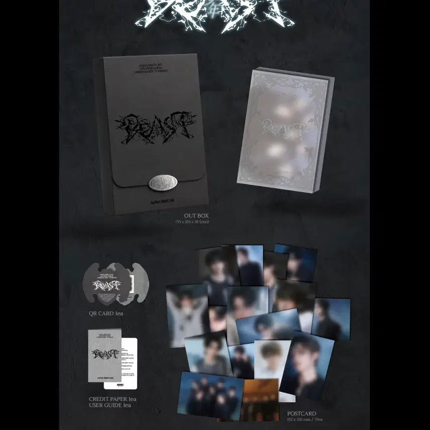 [BUNJANG] Alpaca Drive One Postcard Set / 알파드라이브원 포스트카드