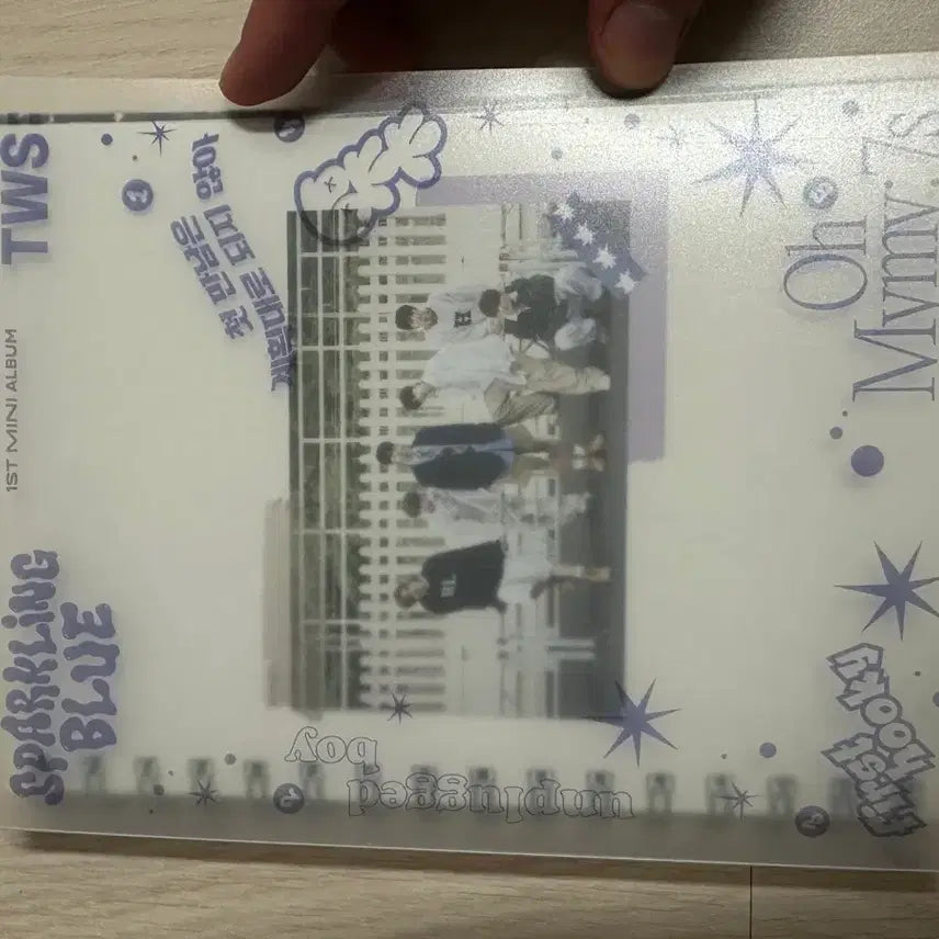 [BUNJANG] TWS Sparkling Blue Album + Shinyu Photocard + CD + Polaroid / TWS 투어스 스파클링 블루 앨범 + 신유 포카 + CD + 폴라로이드