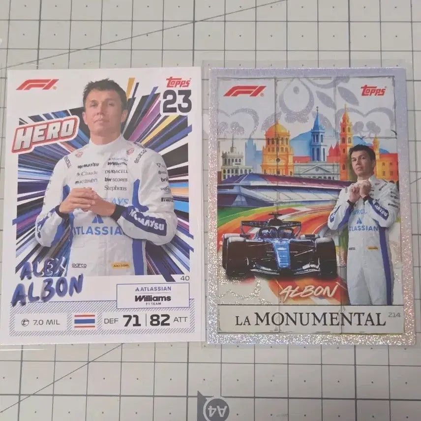 [BUNJANG] Alex Albon 2026 F1 Topps Turbo Attack Card / 알렉스 알본 2026 F1 탑스 터보 어택