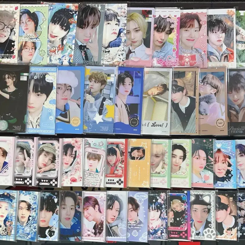 [BUNJANG] BOYNEXTDOOR Unofficial Photocard Sticker Bundle Set / 8일까지만 반택포|보넥도 비공굿 포카 스티커 43세트 일괄