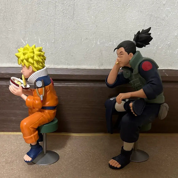 [BUNJANG] Bundle Uzumaki Naruto &amp; Umino Iruka Banpresto 72 Series 16 Ramen Figure Set / 일괄 // 우즈마키 나루토 &amp; 우미노 이루카 반프레스토 72시리즈 16 라멘 피규어