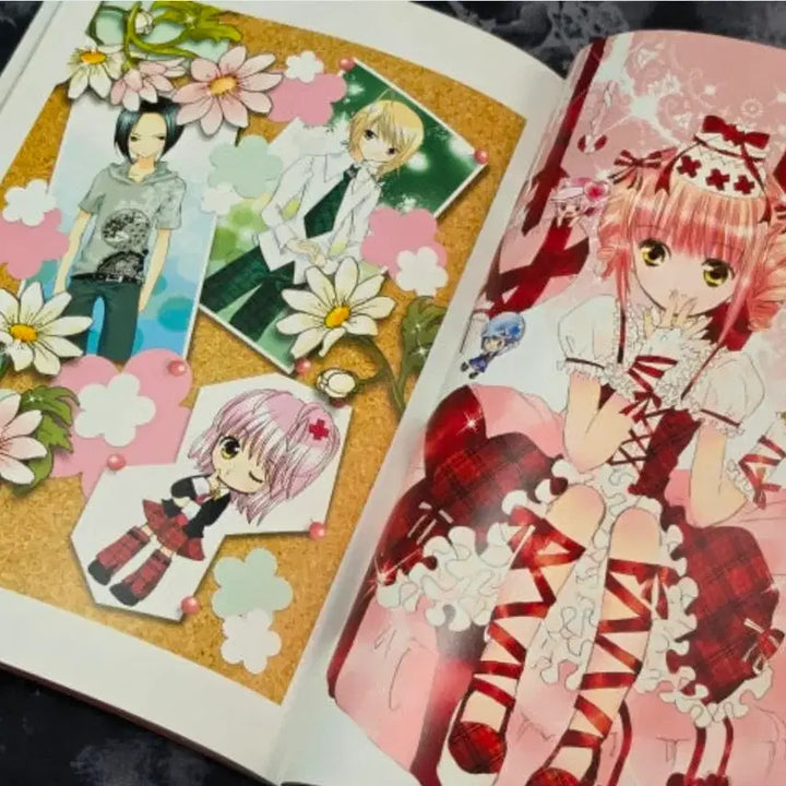 [BUNJANG] Shugo Chara! Illustration Book Vol. 1 &amp; Vol. 2 Bundle Set / 캐릭캐릭체인지 캐캐체 일러스트북 1탄&amp;2탄 일괄 판매