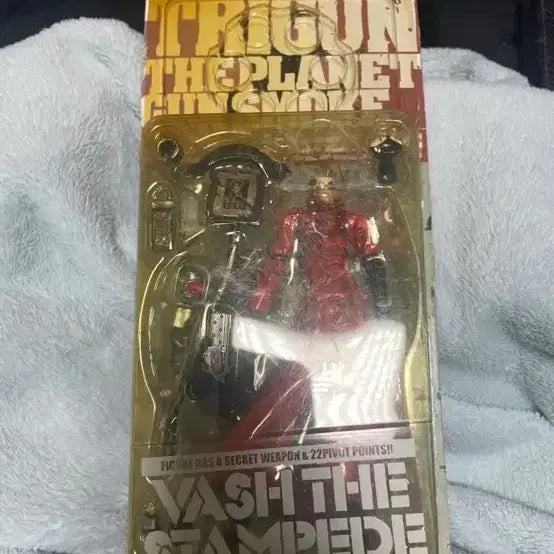 [BUNJANG] Kaiyodo Trigun Vash The Stampede Red Sealed Figure / 카이요도 트라이건  밧슈 레드 미개봉