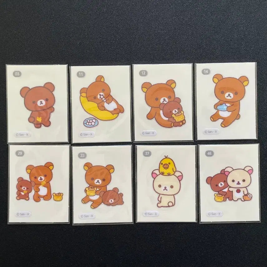 [BUNJANG] Rilakkuma Ttippuseal Sticker Collection / 리락쿠마 띠부씰