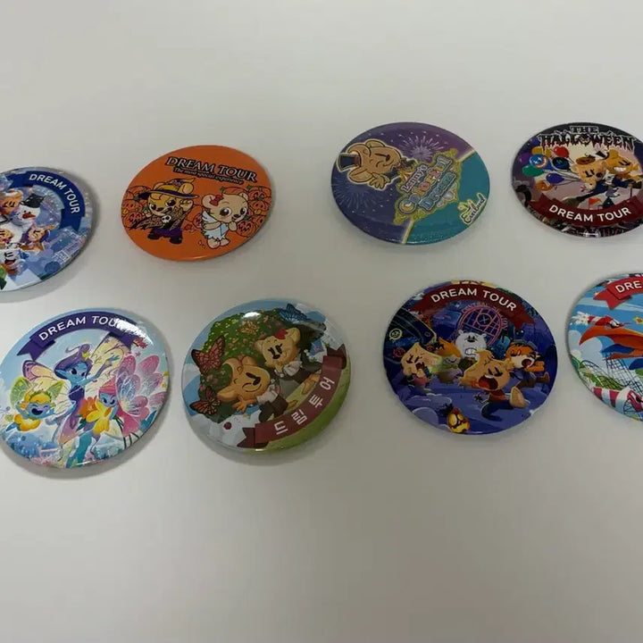 [BUNJANG] Everland Dream Tour Can Badge Bundle Set / 에버랜드 드림투어 캔배지 일괄판매