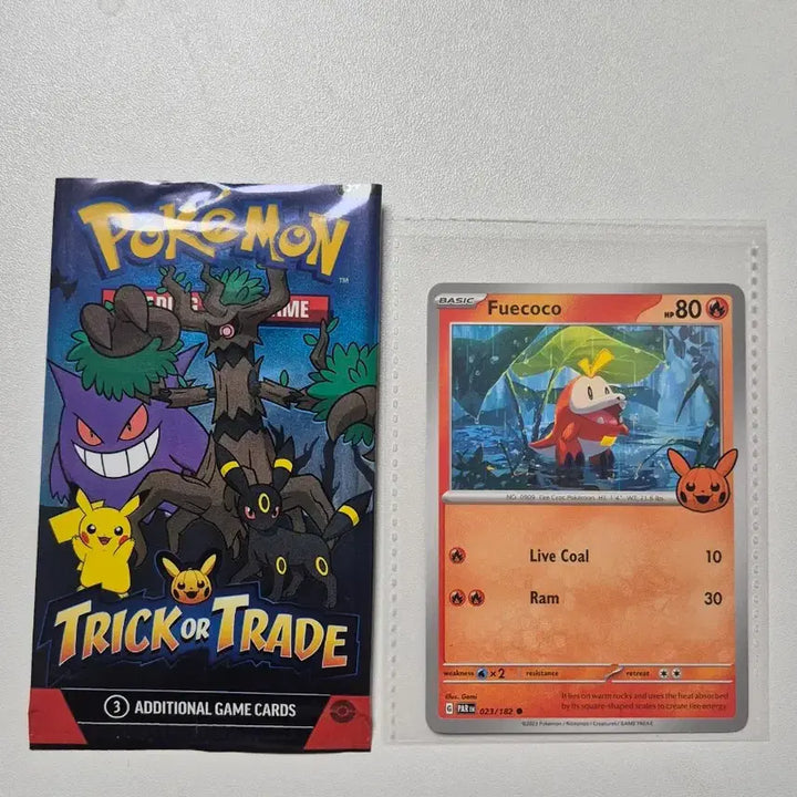 [BUNJANG] Pokemon Card Scraggy Halloween North American Edition (A Grade) / [상태 최상]포켓몬 카드 뜨아거 북미판 (할로윈)