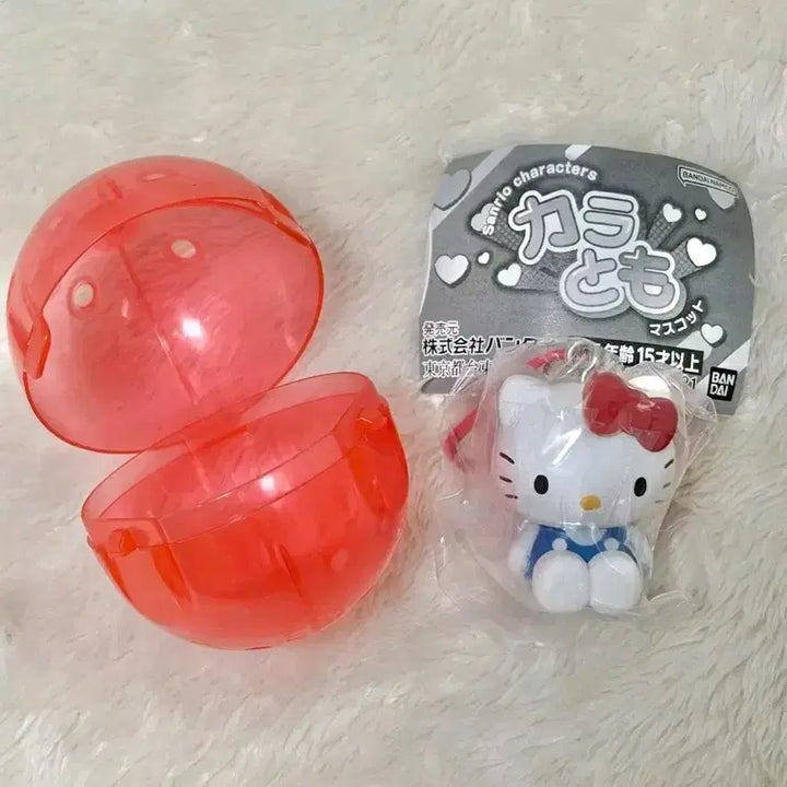 [BUNJANG] Sanrio Characters Hello Kitty Gacha Karatomo Keychain (Sealed) / 미개봉 산리오 가챠 카라토모 키티