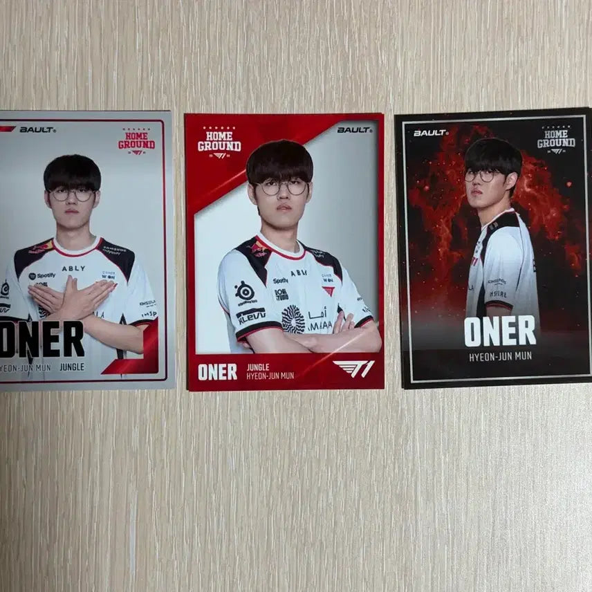 [BUNJANG] T1 Faker Home Owner Photocard Bundle Set / Bault 티원 홈그 오너 카드 3장 일괄