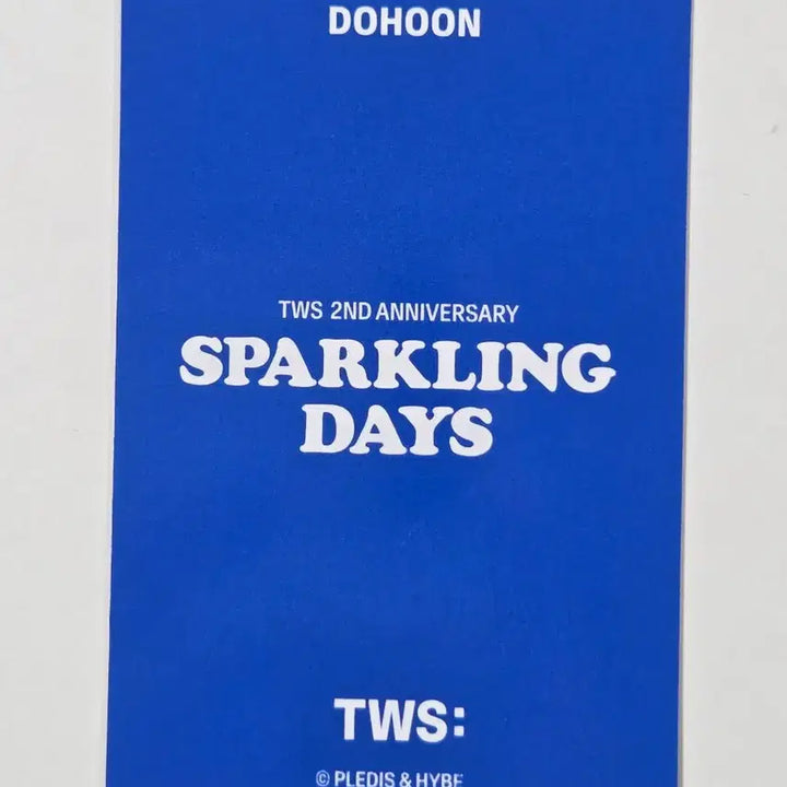 [BUNJANG] Tours Dohoon Sparkling Day Drop Chain Photocard / 수수료X) 투어스 도훈 스파클링데이 드롭 체인 포카