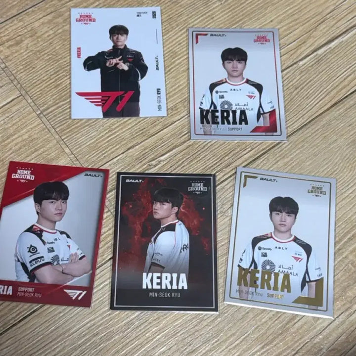 [BUNJANG] T1 Bault Trading Card Home Ground Bundle Set Keria Ryuminseok / 티원 bault 트레이딩카드 홈그라운드 포카 포토카드 케리아 류민석
