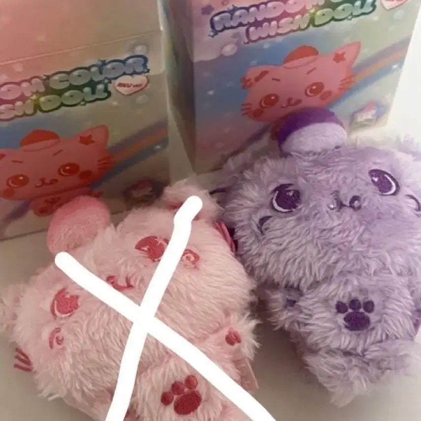 [BUNJANG] NCT WISH Random Color Wish Doll Plush Purple Kuri / 엔시티 위시 랜덤 컬러 위시돌 인형 퍼플 쿠리