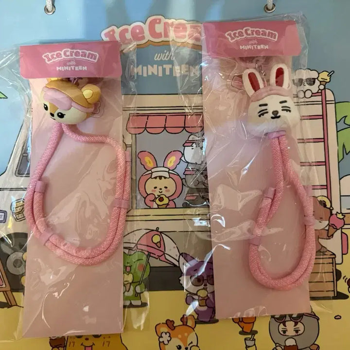 [BUNJANG] MINITIN Ice Cream Phone Strap (Global Only) / 미니틴 아이스크림 폰스트랩 (글로벌 only)
