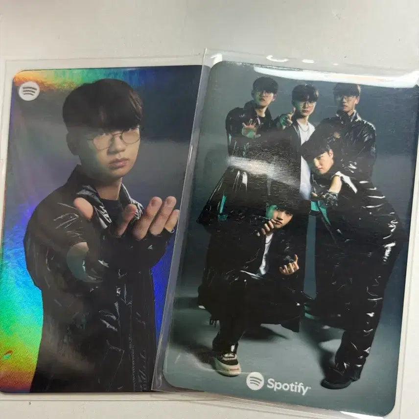 [BUNJANG] T1 Doran Hologram Photocard + Group Photocard / 티원 스포티파이 도란 홀로그램 포카+단체포카