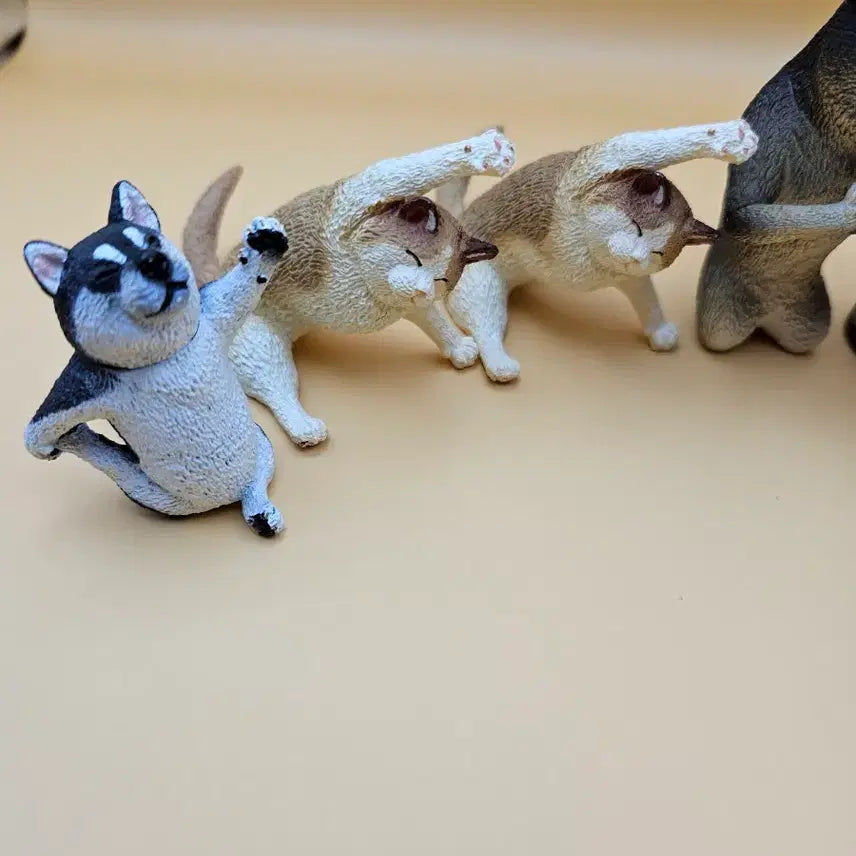 [BUNJANG] Yoga Animal Figurines Set / 요가하는 동물 피규어