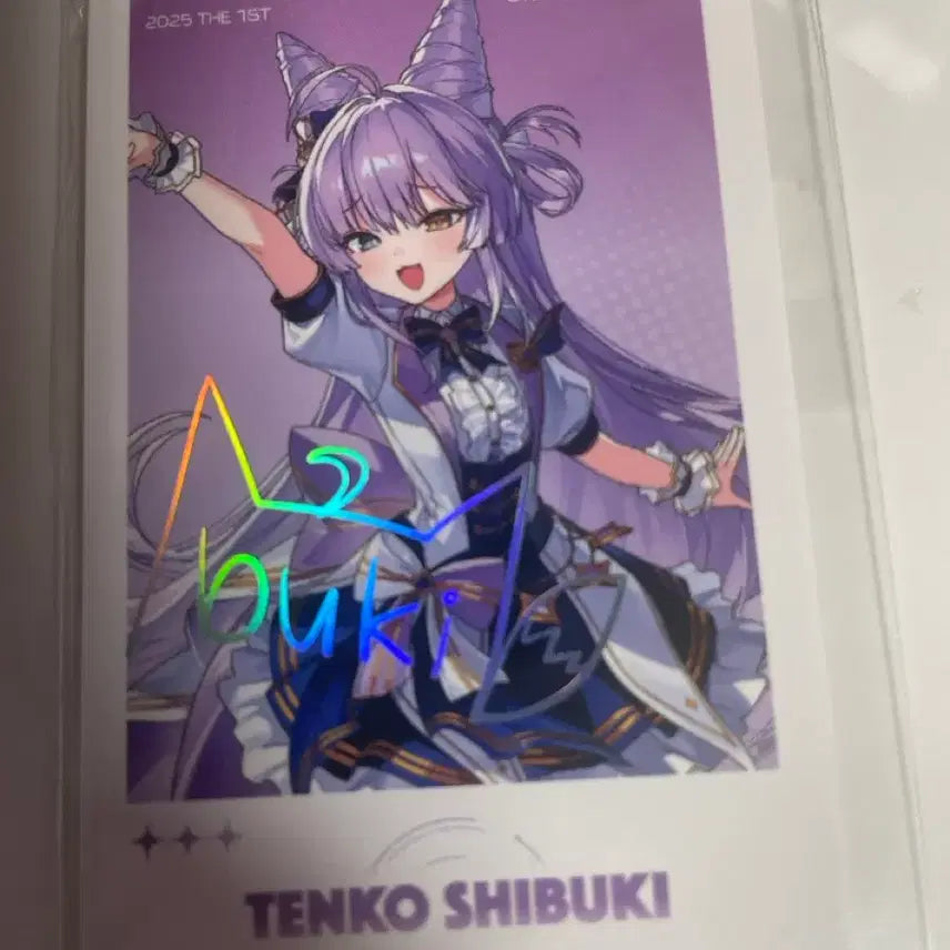 [BUNJANG] Stellive Tenko Shibuya Rare Cheki Card / 스텔라이브 텐코 시부키 레어 체키카드 판매