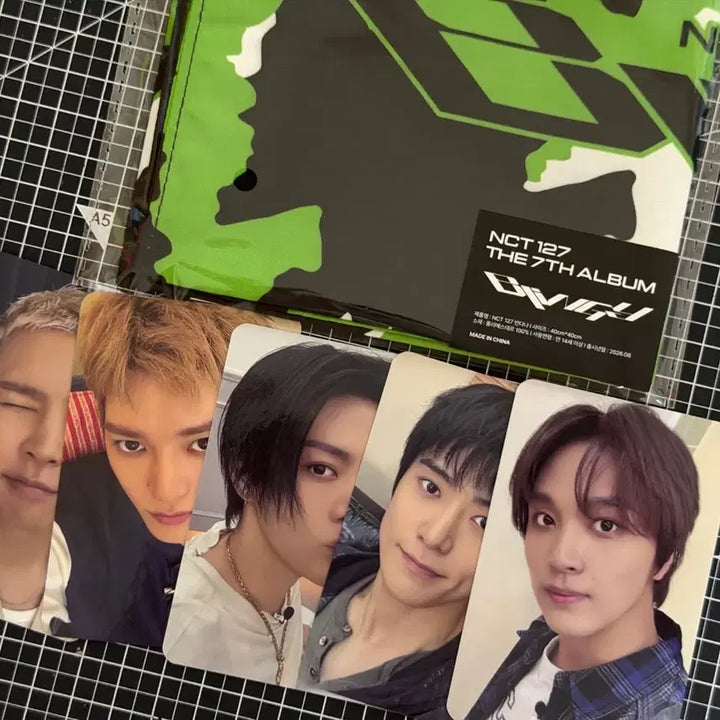[BUNJANG] NCT 127 Showcase Bandana Bundle Set / 엔시티 127 쇼케 쇼케이스 역조공 선물 반다나 입장 포카 일괄 양도
