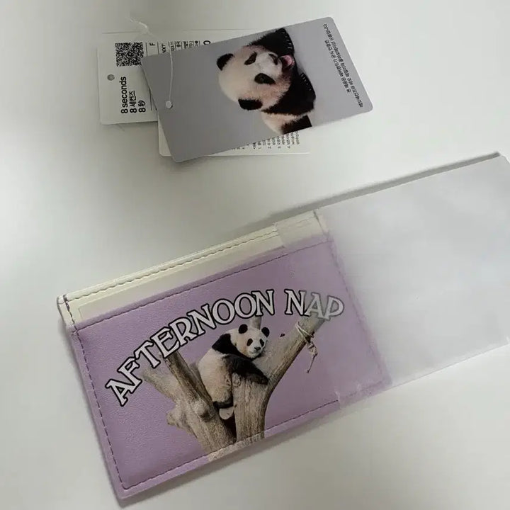[BUNJANG] 8seconds Fu Bao Card Holder / 푸바오 8초 카드지갑
