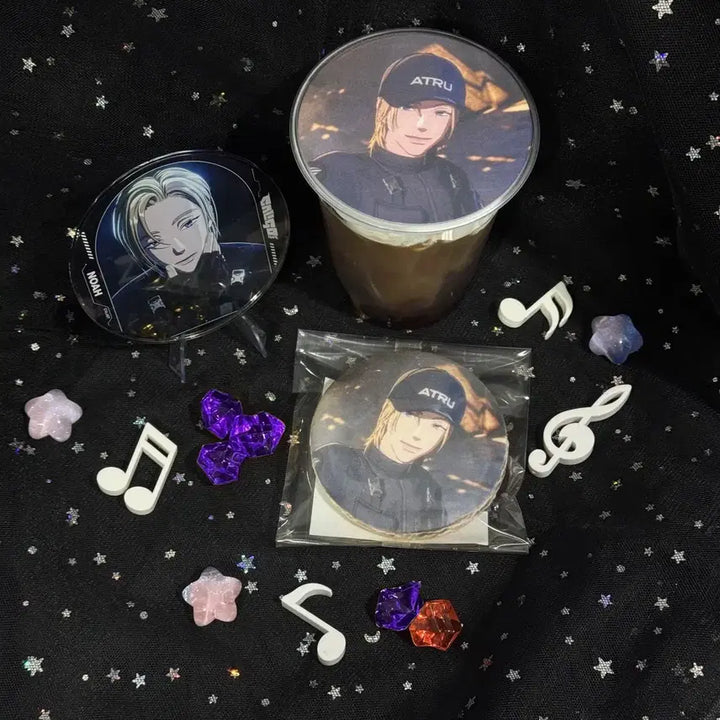 [BUNJANG] PLAVE Animate Cafe Collaboration Coaster Noah/Eunho / 플레이브 애니메이트 카페 콜라보 코스터 노아/은호
