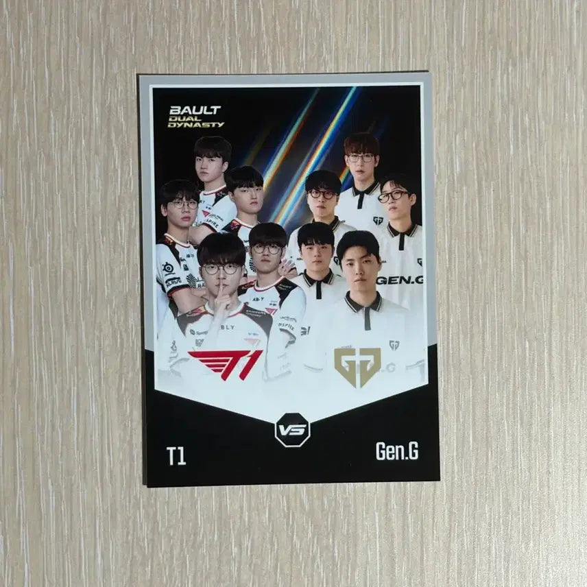 [BUNJANG] Bault T1 vs Gen.G Team Card / Bault 티원 vs 젠지 팀카드