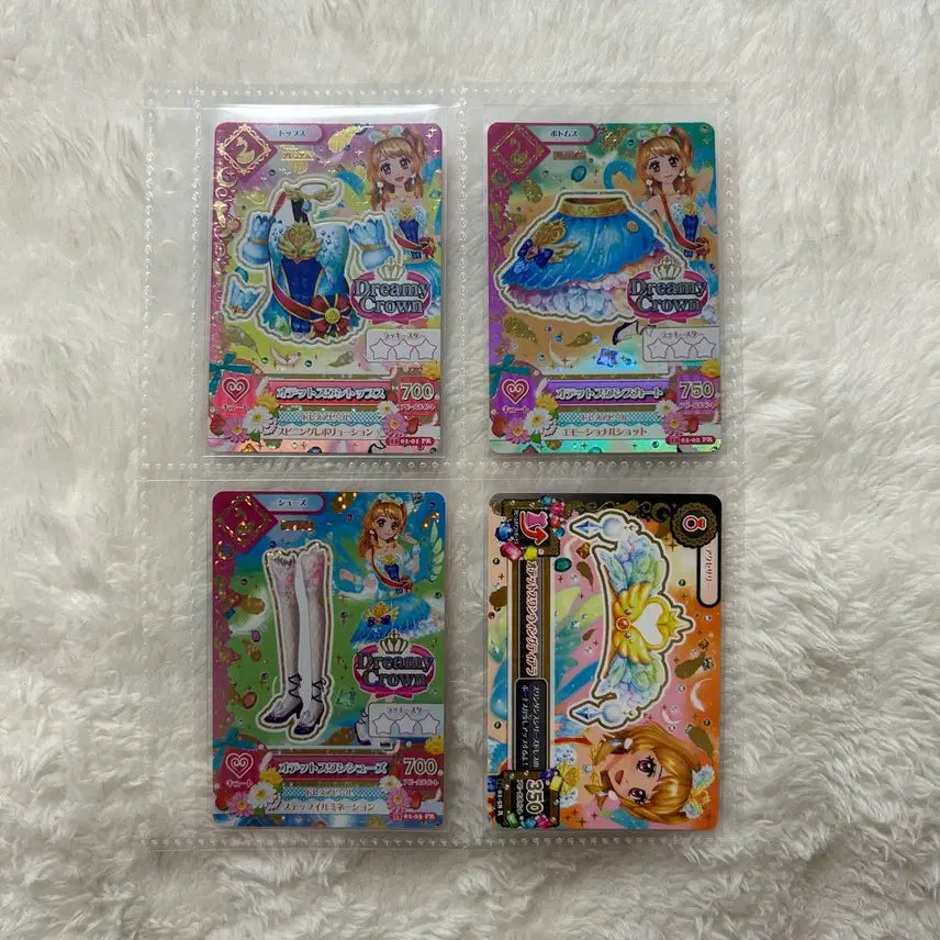 [BUNJANG] Aikatsu! Akari Odette Swan Set Japanese Version / 아이카츠 카드 아카리 오데트 스완 세트 일판 하늘 프레 동화 아이엠스타