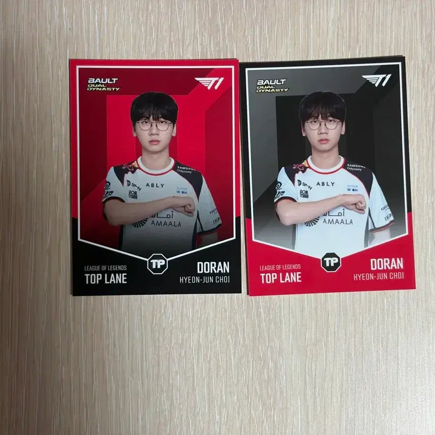 [BUNJANG] Bault Doran Set Bundle Set Cards / Bault 도란 카드 2장 일괄