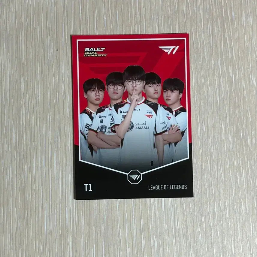 [BUNJANG] Bault T1 Team Card / Bault 티원 팀카드