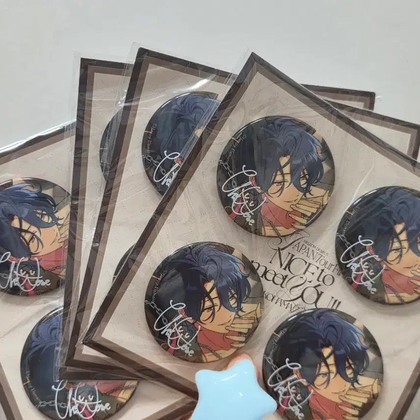 [BUNJANG] Ensemble Stars! Melody Chitoshe Nai-Chu Can Badge Bundle Set / 앙스타 멜로디어스 멜디 치토세 나이츄 캔뱃지