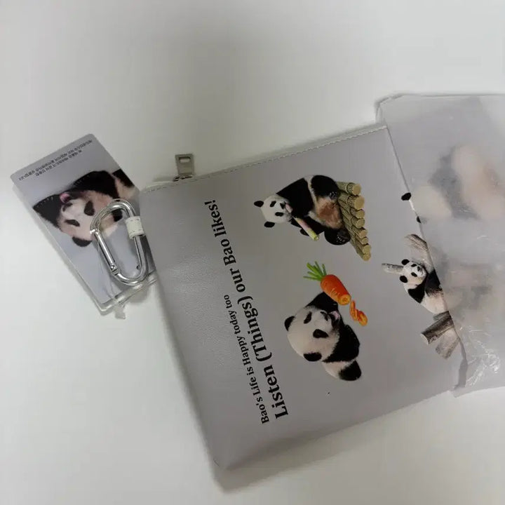 [BUNJANG] Fu Bao 8-Second Pouch / 푸바오 8초 파우치