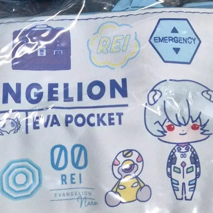 [BUNJANG] Evangelion EVA Pocket Pouch Ayanami Rei / 에반게리온 EVA POCKET 파우치 아야나미 레이