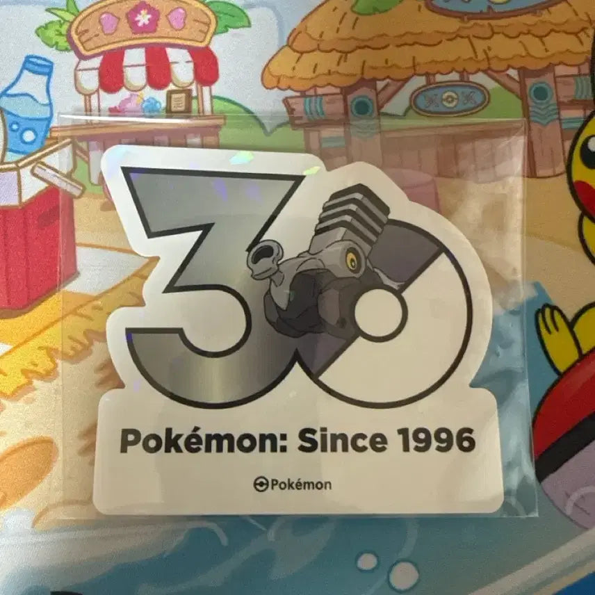 [BUNJANG] Pokemon 30th Anniversary Sticker - Sudowoodo / 포켓몬스터 30주년 스티커 - 부르롱