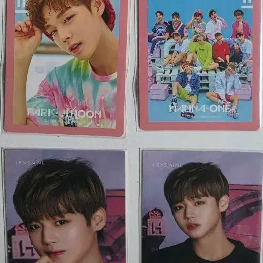 [BUNJANG] Wanna One Park Jihoon Photocard Set (4 Types) / 워너원 박지훈 포토카드 4종