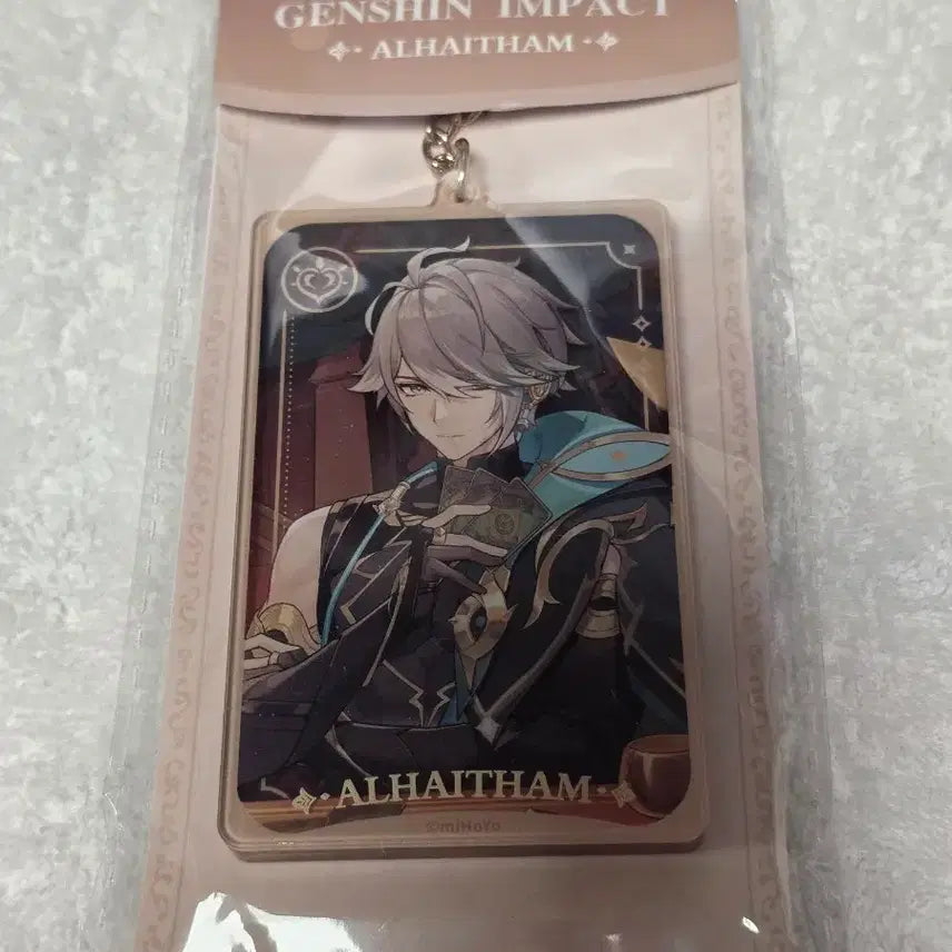 [BUNJANG] Genshin Impact Alhaitham &amp; Kaveh Acrylic Keyring Bundle Set / 원신 알하이탐 카베 아크릴 키링 일괄