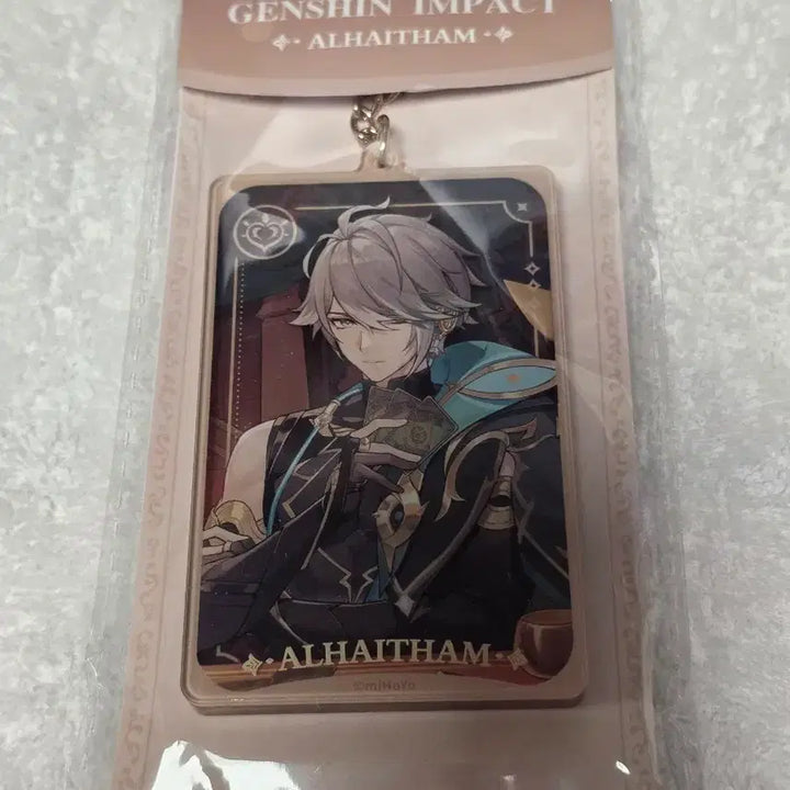 [BUNJANG] Genshin Impact Alhaitham &amp; Kaveh Acrylic Keyring Bundle Set / 원신 알하이탐 카베 아크릴 키링 일괄